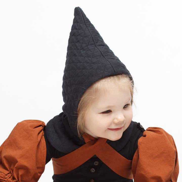 Infantium Victoria - Vendita all'ingrosso Costume di carnevale - Bambini - Cappello a punta da mago in jersey trapuntato di cotone biologico2