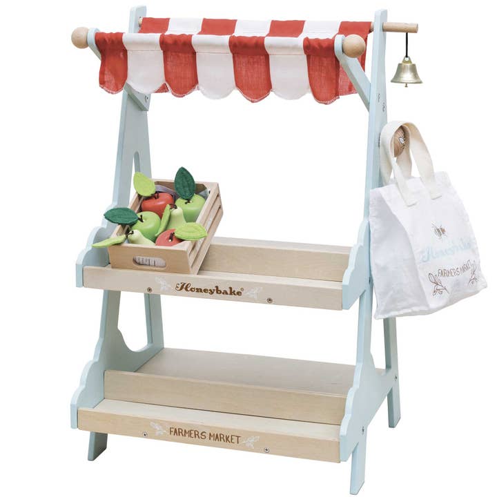 Le Toy Van, Inc. - Wholesale Wood Toy - Kids - Wooden Market Stall & Fruit Play Food Crate