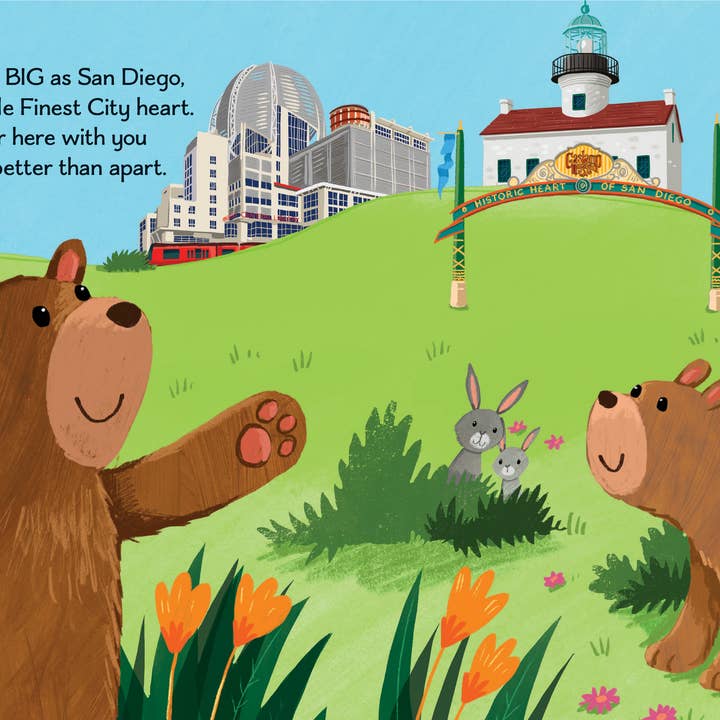 Sourcebooks - Wholesale Baby & Toddler Book (0-2) - I Love You as Big as San Diego1