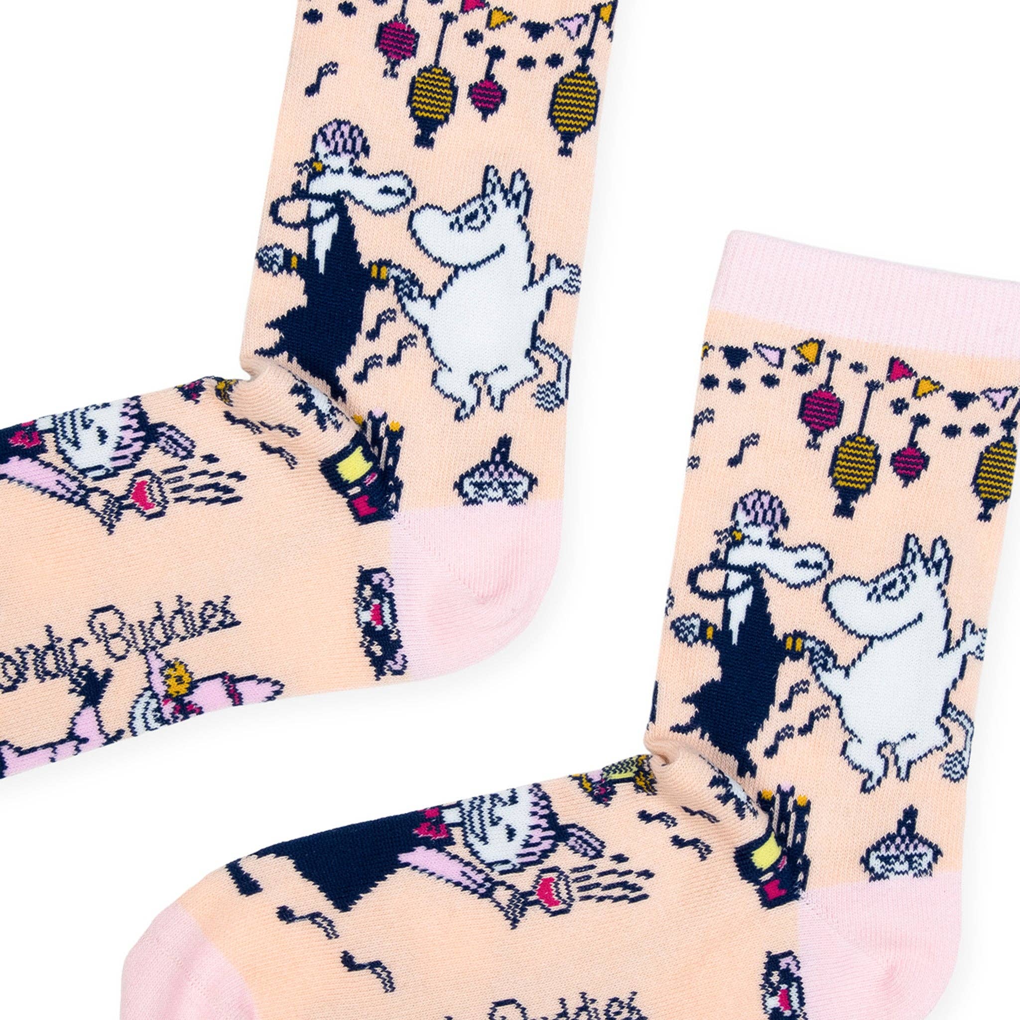Nordicbuddies - Wholesale Socks - Women's - Moomin Party Women´s Socks1