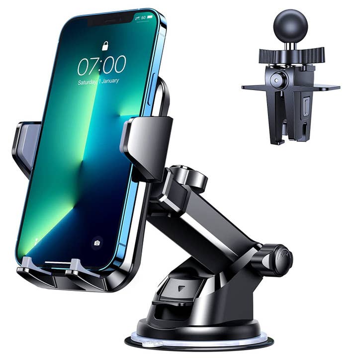 Black DGN Universal 3-in-1 Strong Car Mount for Windshield, Dashbo for wholesale on Faire