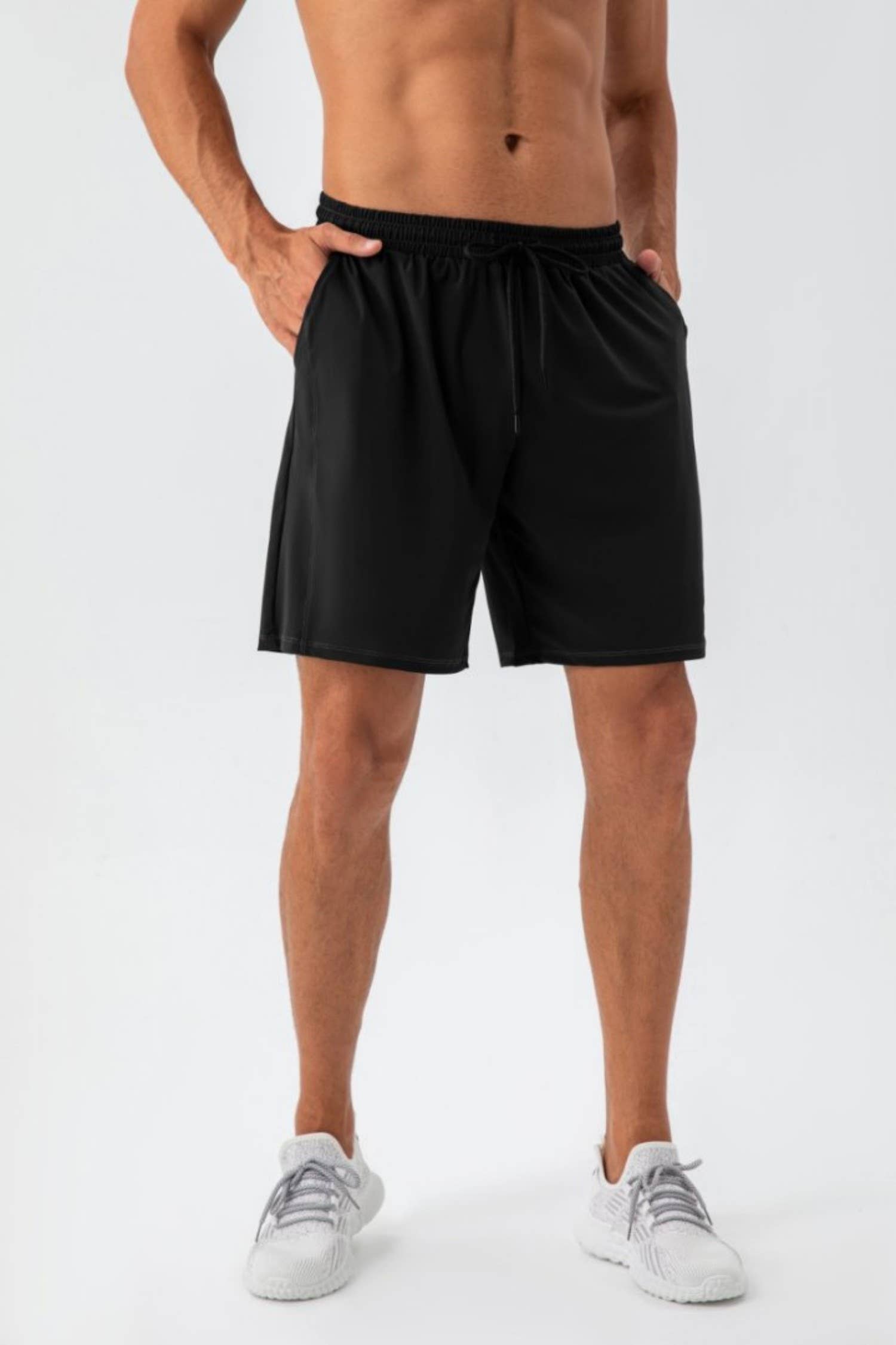 Active by Anna-Kaci - Wholesale Athletic Shorts - Men's - Lightweight Athletic Training Shorts with Elastic Waistband1