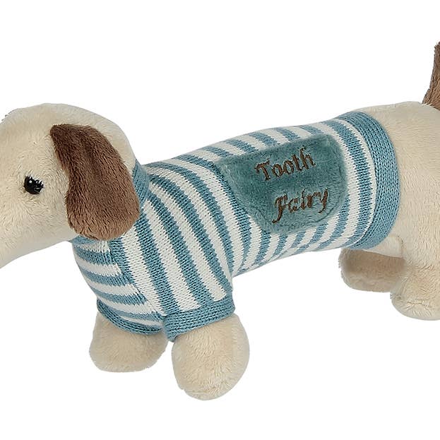 London Bridge & Maison Chic - Wholesale Toothfairy Pillow - Kids - Slim the Dachshund Dog Tooth Fairy