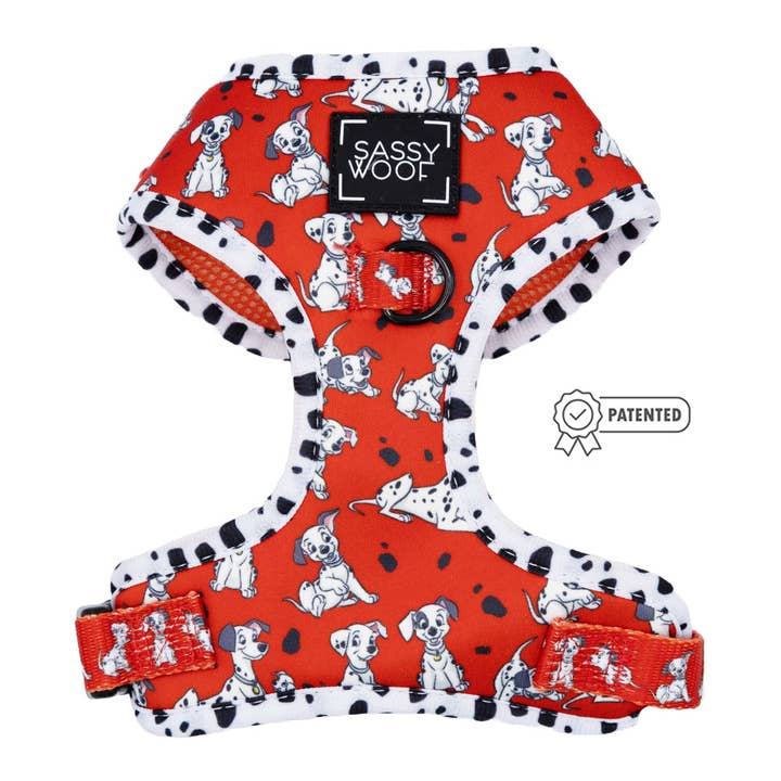 Dog Adjustable Harness - Disney's 101 Dalmatians for wholesale by SASSY WOOF