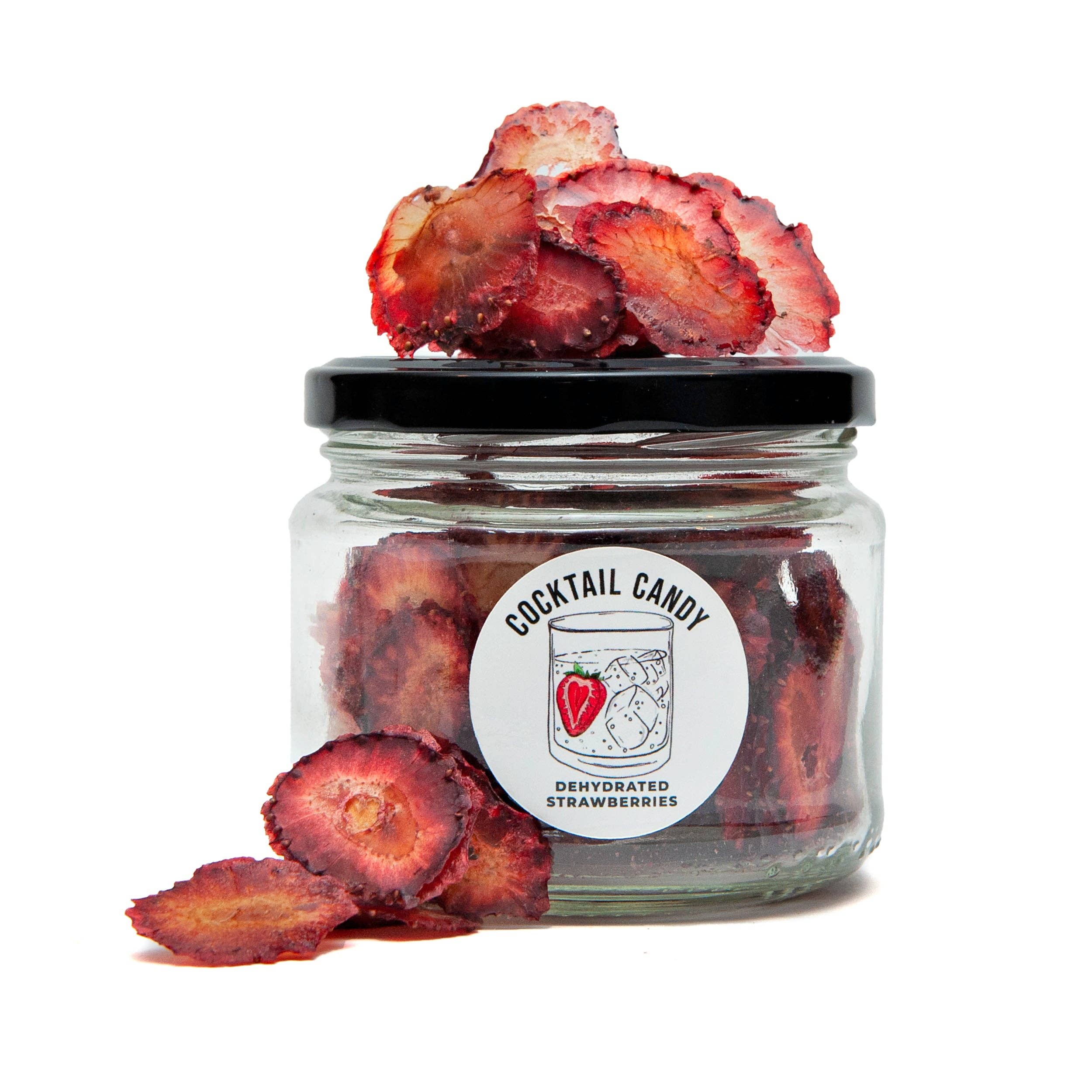 Cocktail Candy - Wholesale Dried/Dehydrated Fruit - Dehydrated Strawberry Slices2