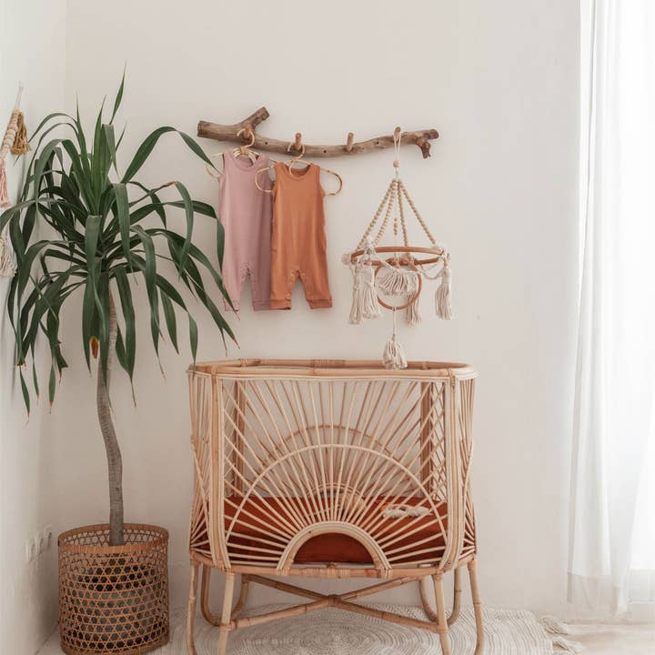 Village Thrive - Wholesale Clothes Hangers - Traditional Rattan Hanger8