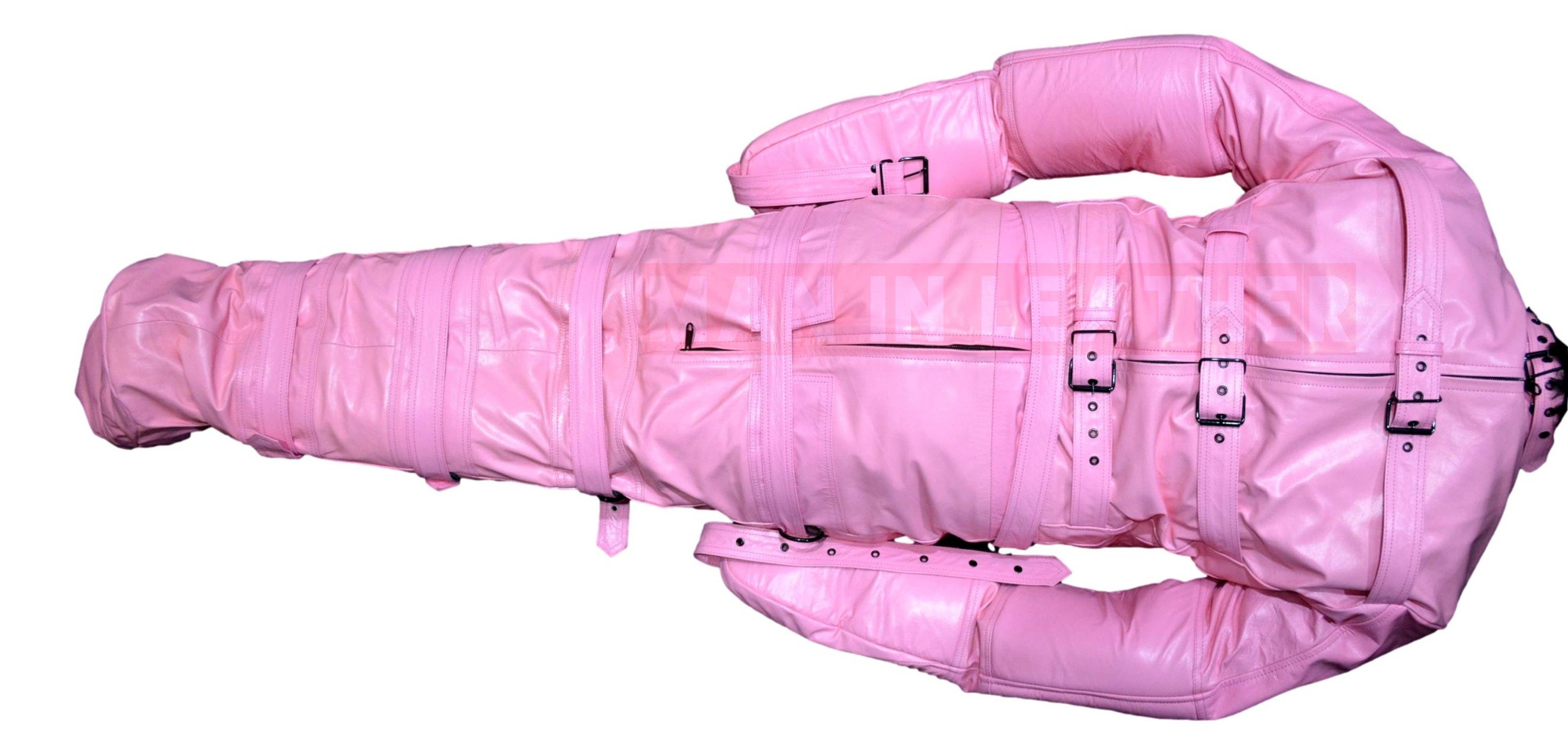 Meninleather – wholesale Sleeping bag – Baby – Bondage Bag Real Cow Leather Sleep Sack Restricted Premium Leather SleepSack7