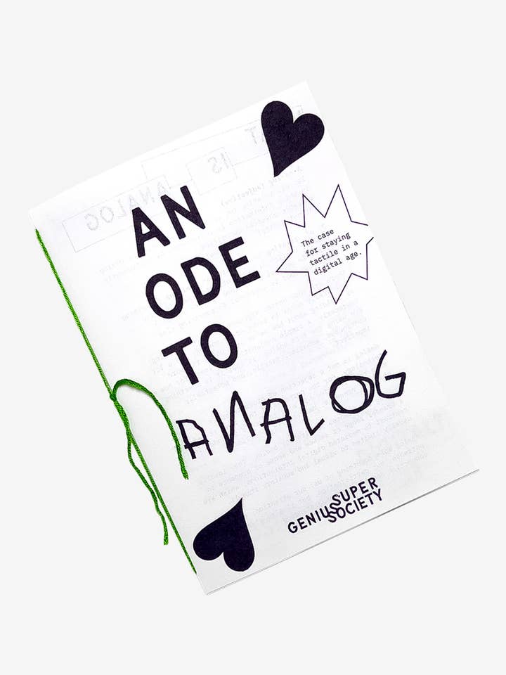 Una Oda al Fanzine Analógico para venta al por mayor de Super Genius Society
