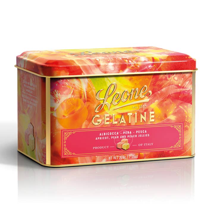 Latte small caramelle morbide Polpe di Frutta Leone per la vendita all'ingrosso da parte di Pastiglie Leone srl