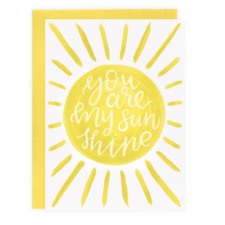 Sunshine - Card for wholesale by LoveLight Paper