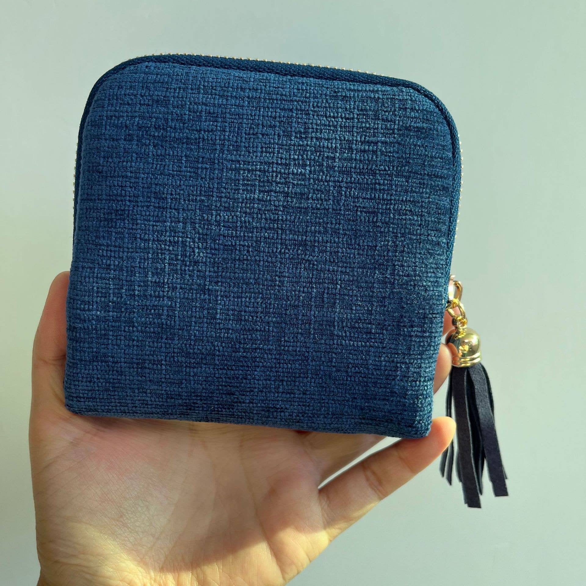 alberalkirk - Wholesale Jewelry Box/Organizer - Fringe Zipper Jewelry Organizer Fabric S5P39310