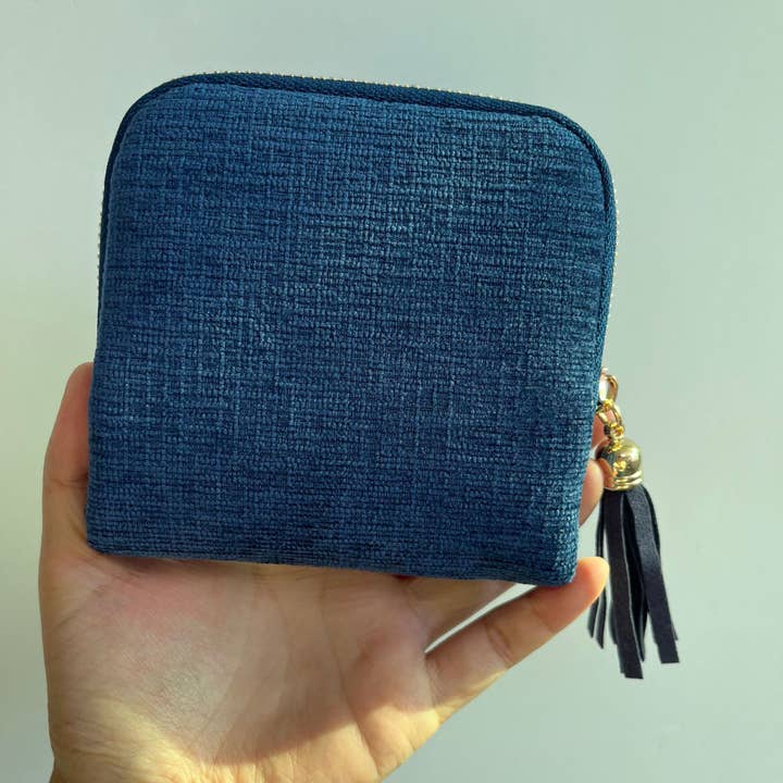 alberalkirk - Wholesale Jewelry Box/Organizer - Fringe Zipper Jewelry Organizer Fabric S5P39310