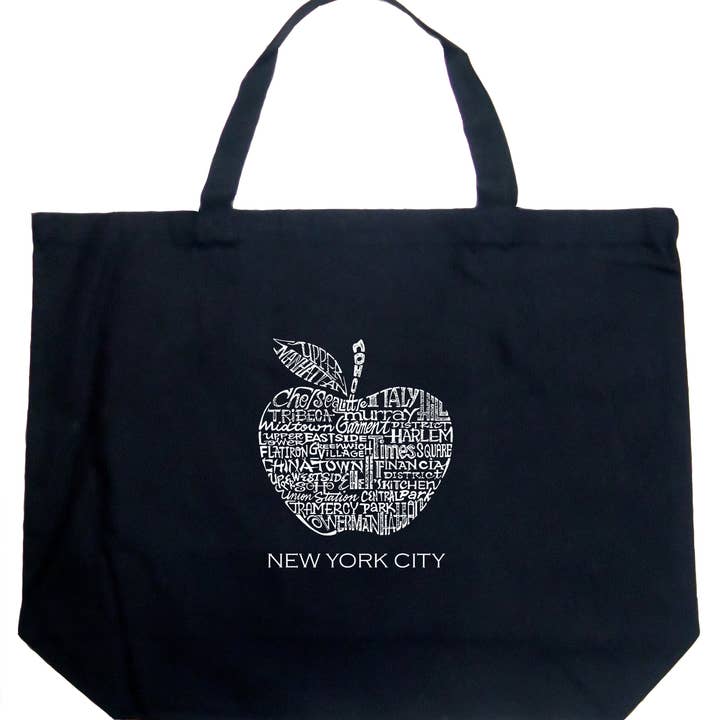 Borsa a tracolla LA Pop Art Word Art - Quartieri di New York per la vendita all'ingrosso da parte di LA Pop Art