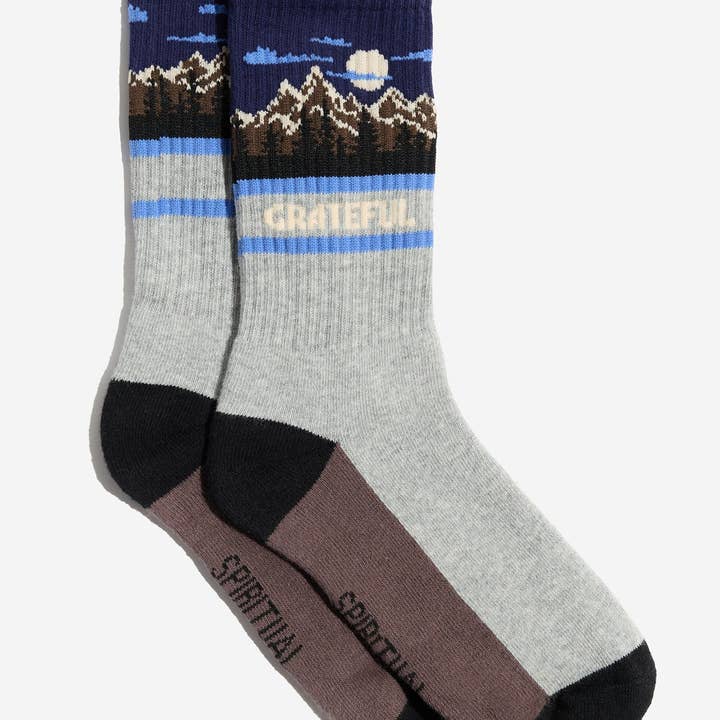 Mt Grateful Crew Sock for wholesale by Spiritual Gangster