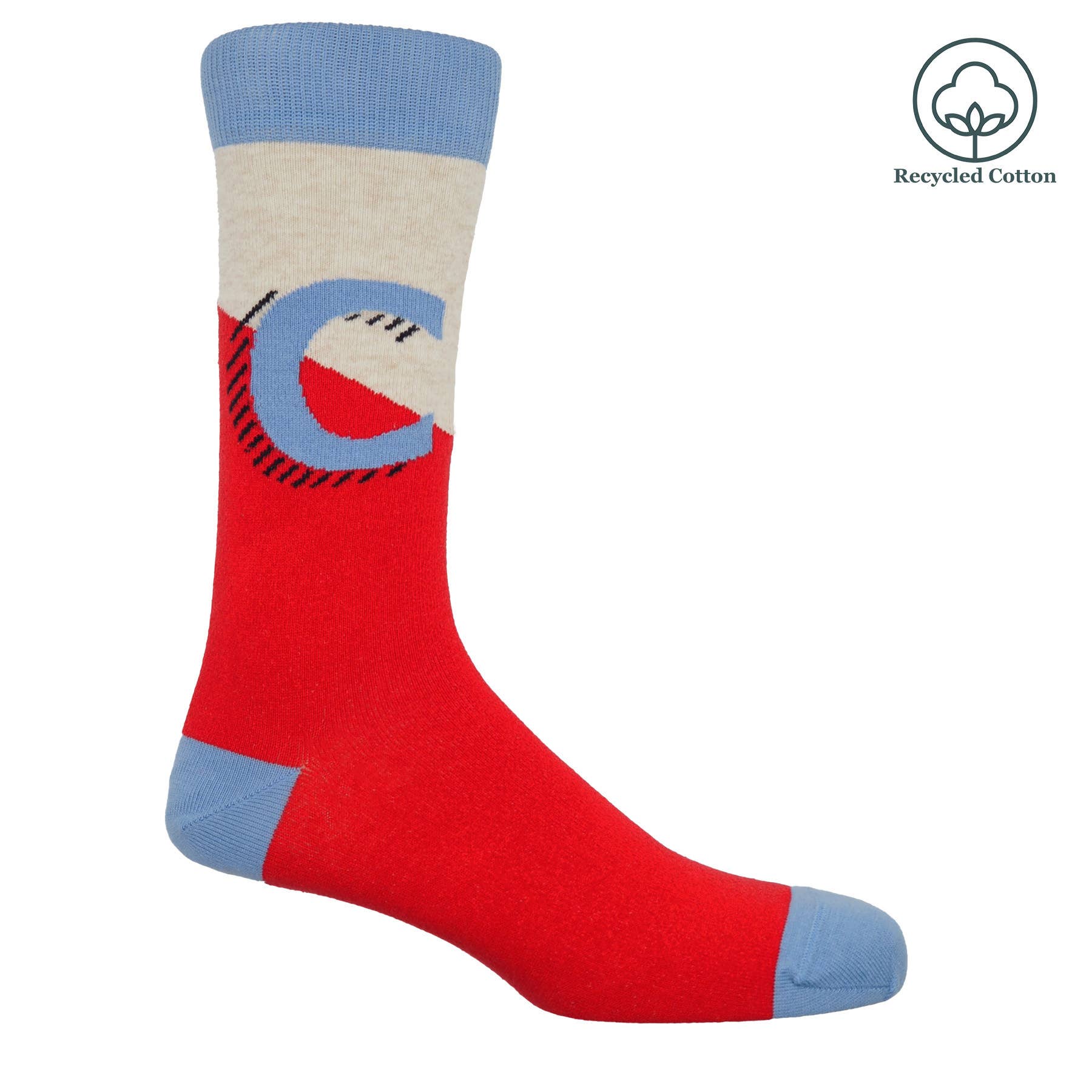 Peper Harow Socks - Wholesale Socks - Men's - Alphabet Recycled Men's Socks2