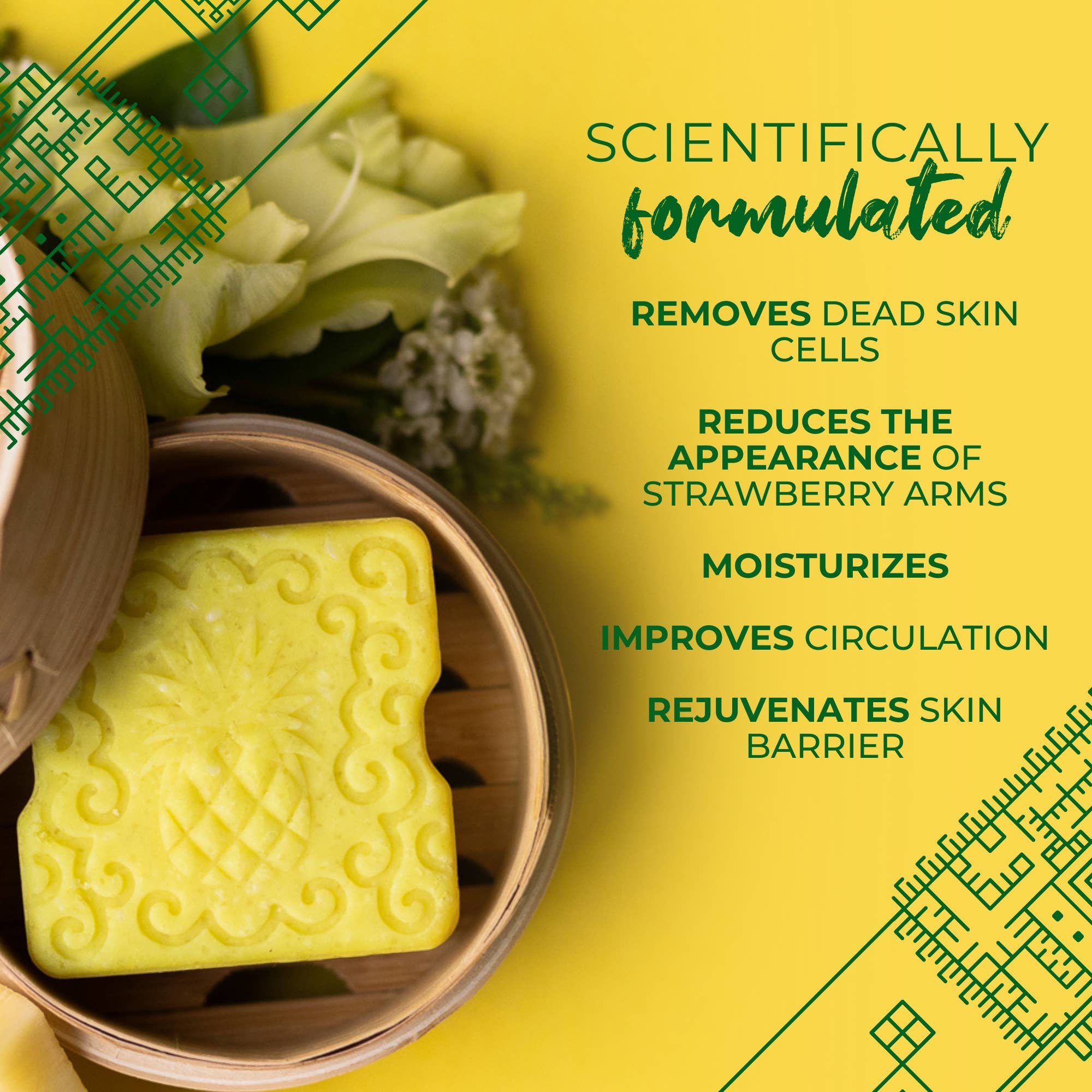 Viori Beauty - Wholesale Body Scrub/Exfoliant - LIMITED Sugar Scrub Bar | Pineapple1
