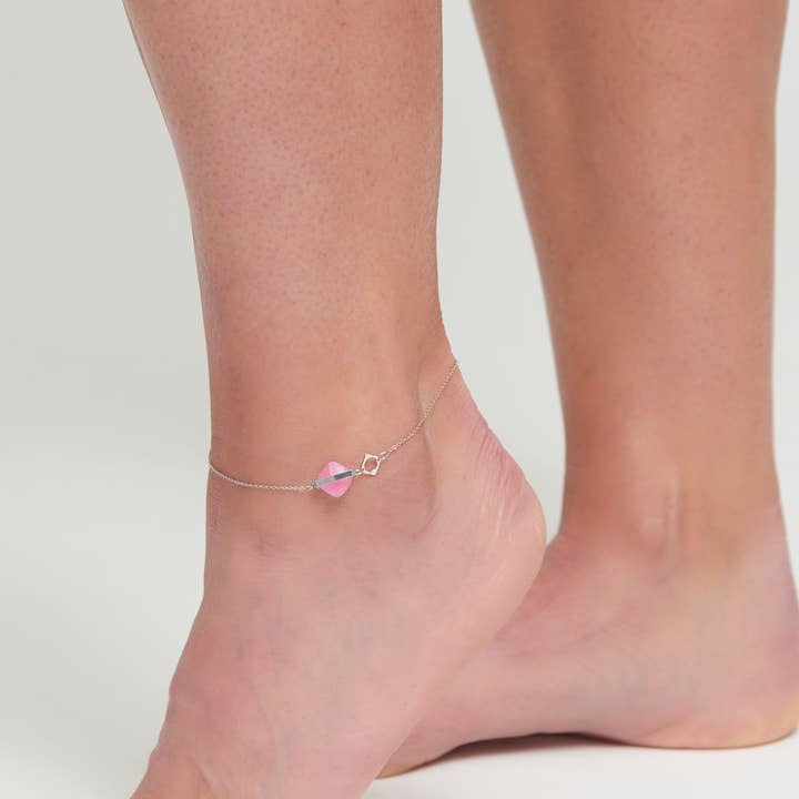 Elsie & Zoey - Wholesale Anklet - Beaded Anklet Layered Sea Glass Beach Jewelry - Sale18