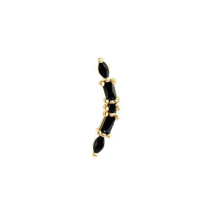 Irena – 14K Gold Threadless/Threaded End for wholesale by Piercing-zone
