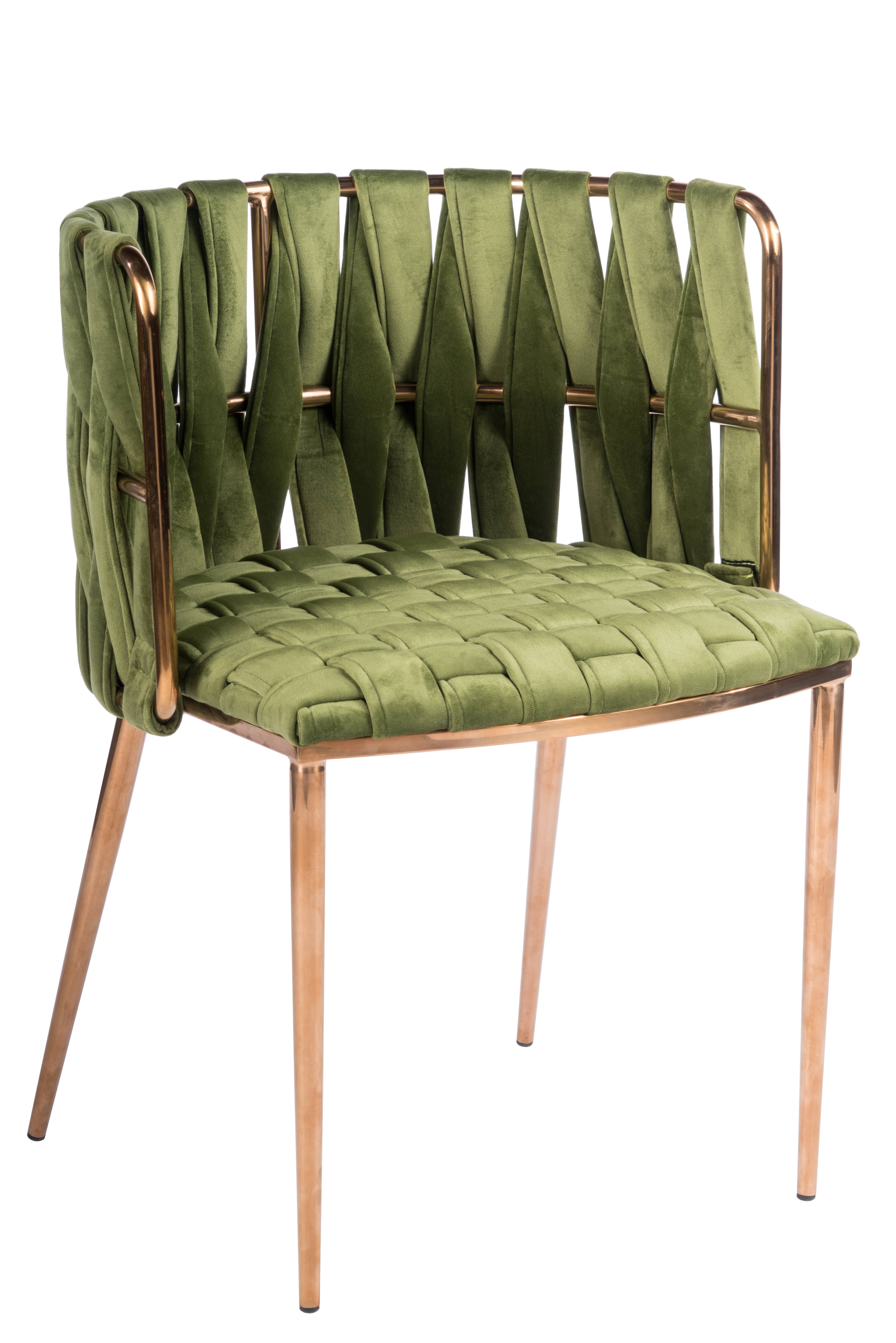 Milano Dining Chair - Green for wholesale by Statements by J