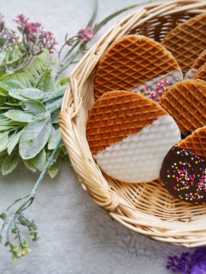 Egg-Shaped Stroopwafels for wholesale by Lancaster Stroopie Co.