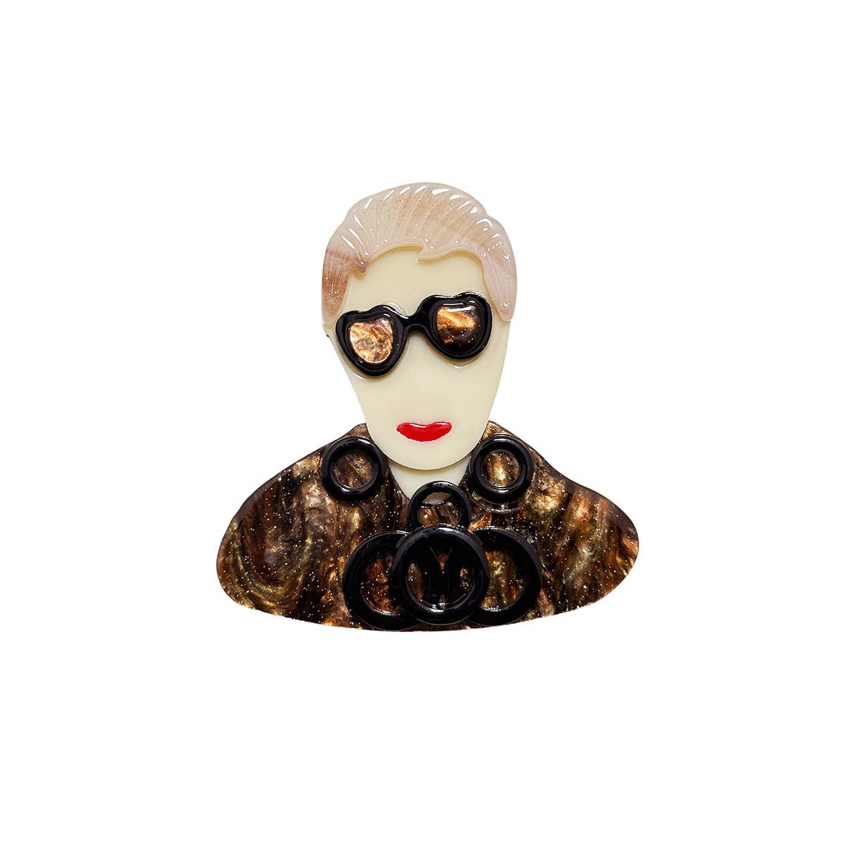 Domoflor s.l – wholesale Brooch – 💕 "The Fun Ladies" - Brooches with Personality 🎀4