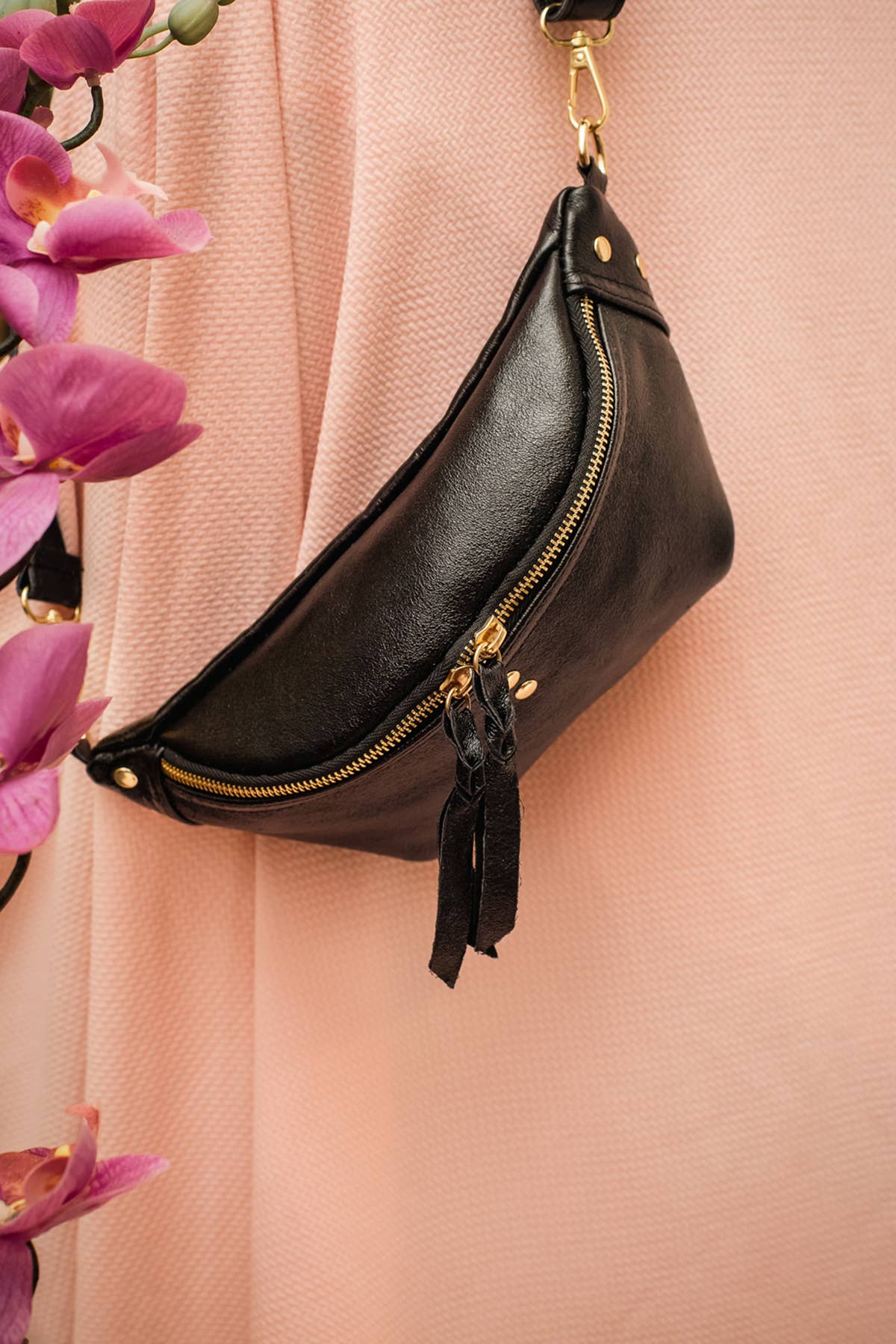 Cherry Paris - Wholesale Belt Bag - Women's - NELLY METAL Bag - 406130