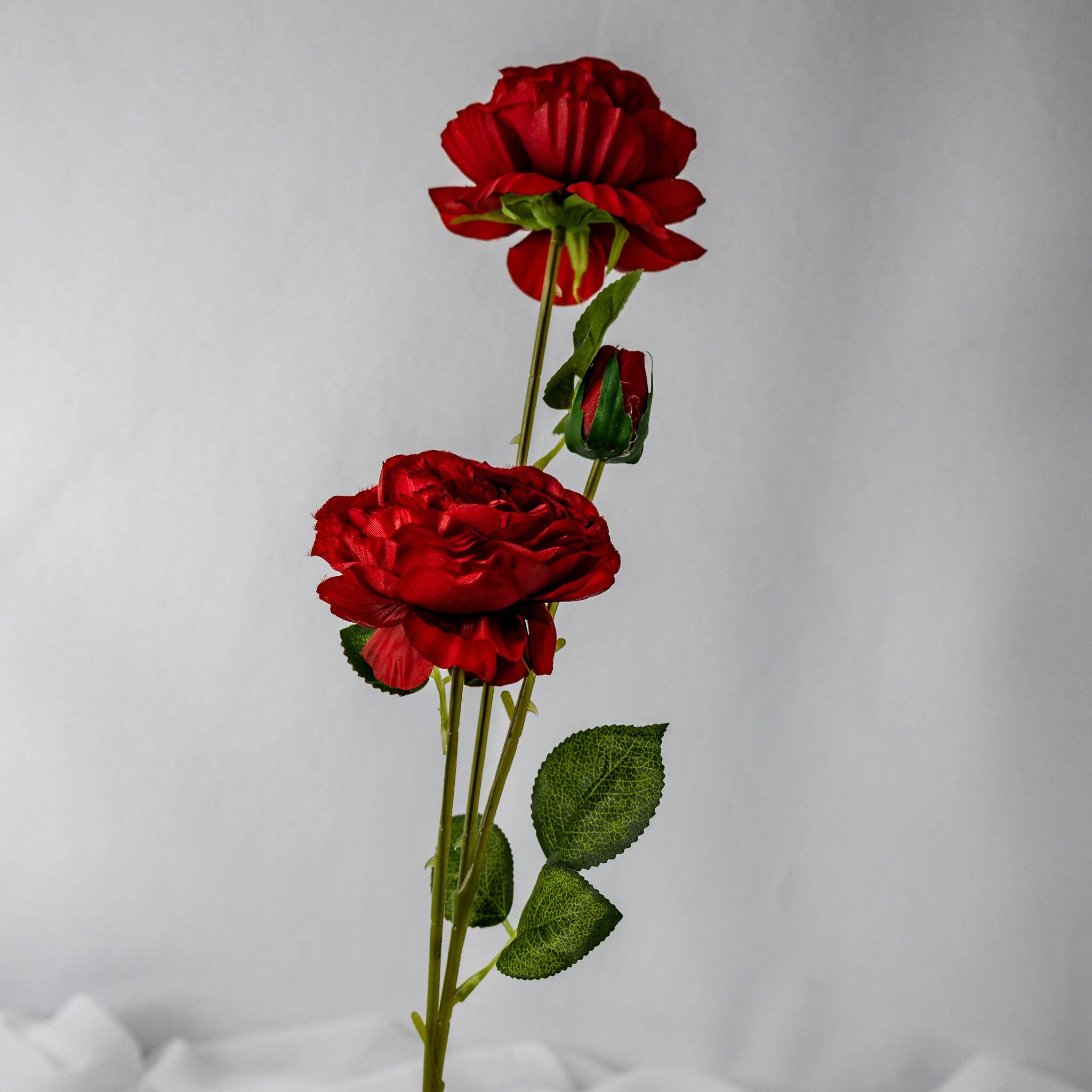 Realistic Artificial Flowers - Wholesale Artificial Flowers - Red Peony Mini Bloom - Realistic Artificial Flowers2