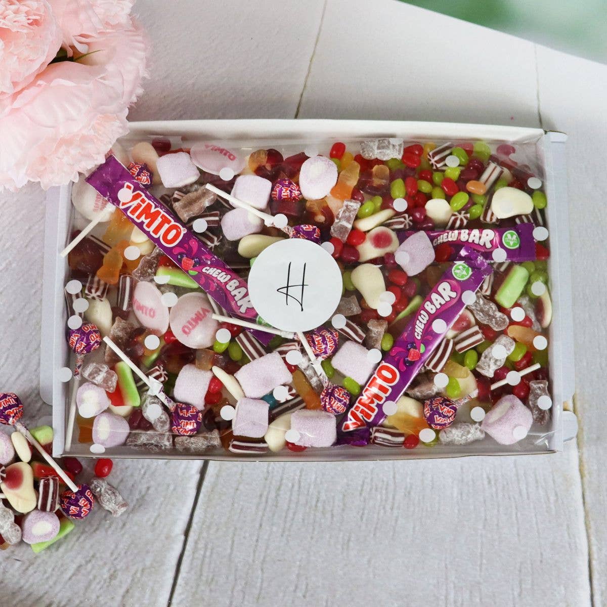 HamperWell – wholesale Gift box – Vimto Pick N Mix Sweets Letterbox Gift Hamper2