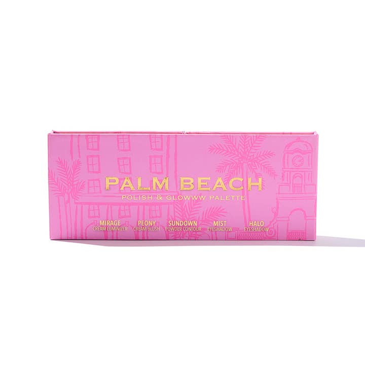 ARTISTBOXXX - Wholesale Face Makeup Palette - Palm Beach Polish and Glowww Palette4