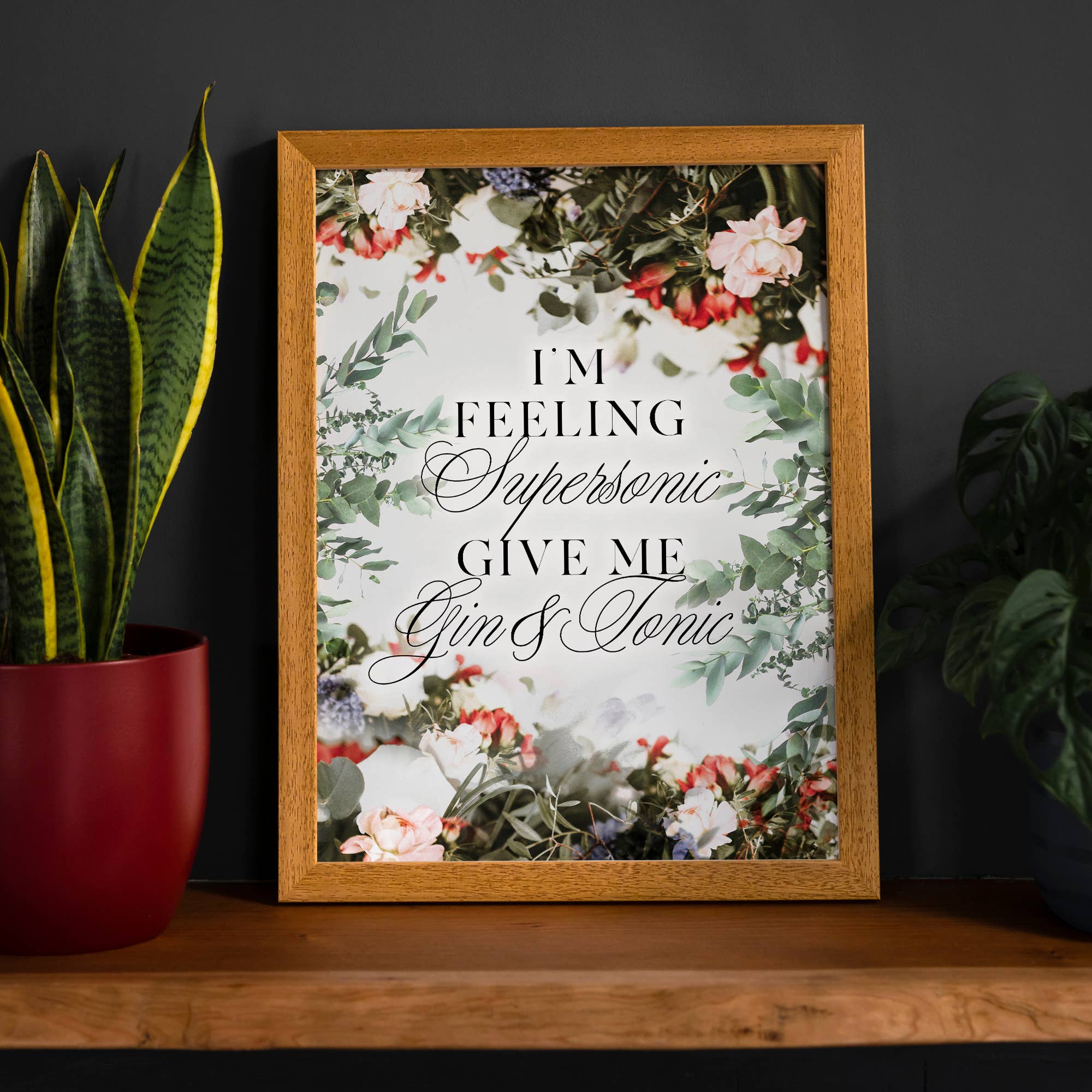 Ink & Drop – wholesale Art print – Supersonic Gin & Tonic Lyrics Print6