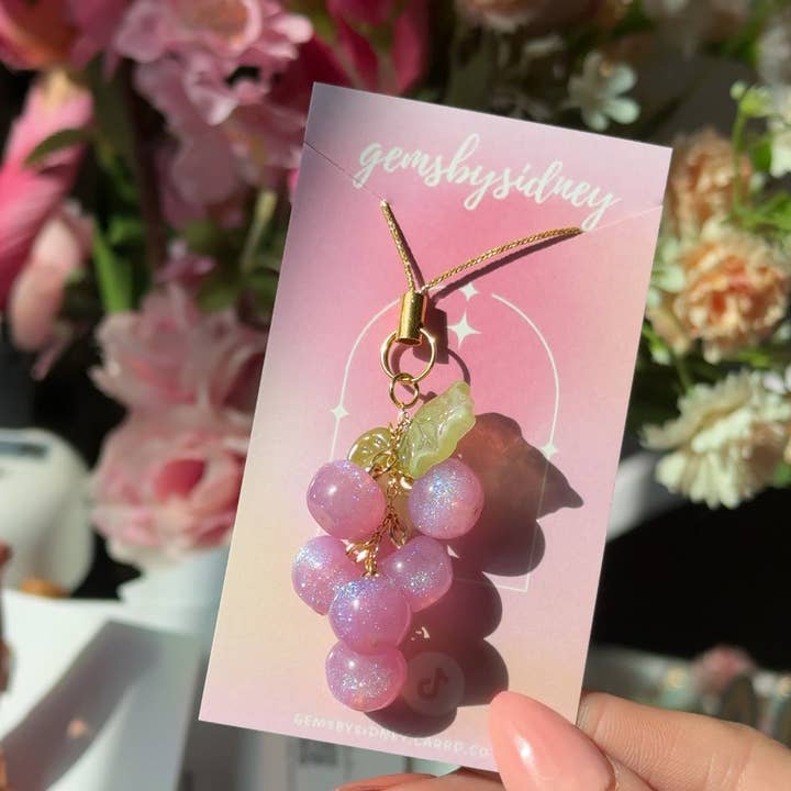 Grape telefoon charme voor wholesale door gemsbysidney