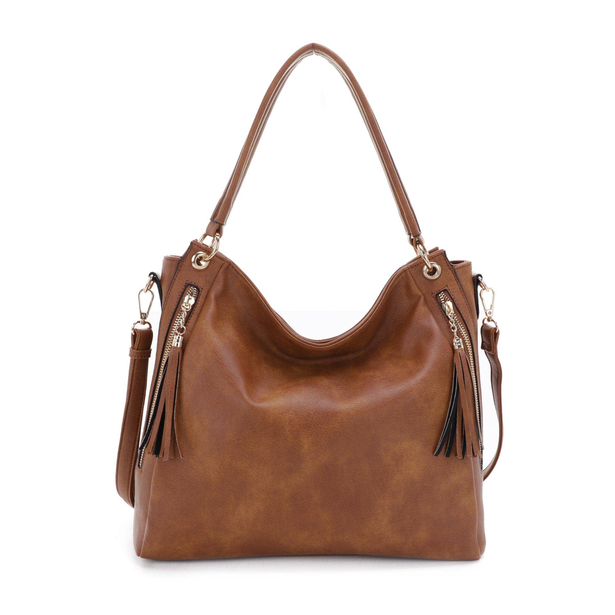 MiMi Wholesale - Wholesale Shoulder Bag - Women's - Tonya Ladies Hobo Shoulder Bag Double Zipper7