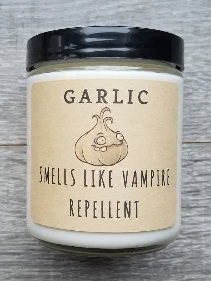 Hvidløg 8 oz sojalys for engroshandel hos Earth's Essence