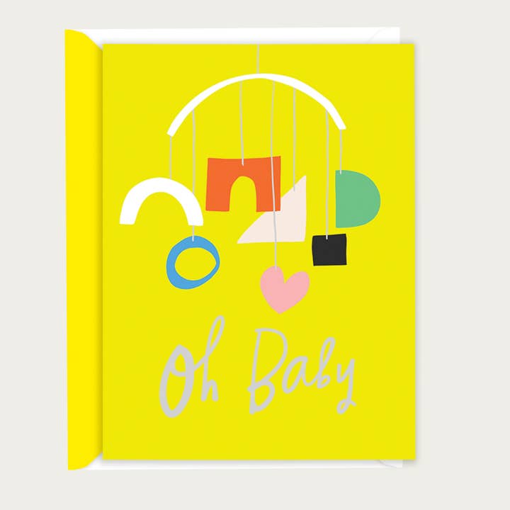 Oh Baby New Baby Greeting Card for wholesale by Madison Park Greetings