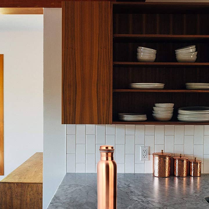 Perilla Home - Wholesale Water Bottle - Plain copper bottle (1L)4