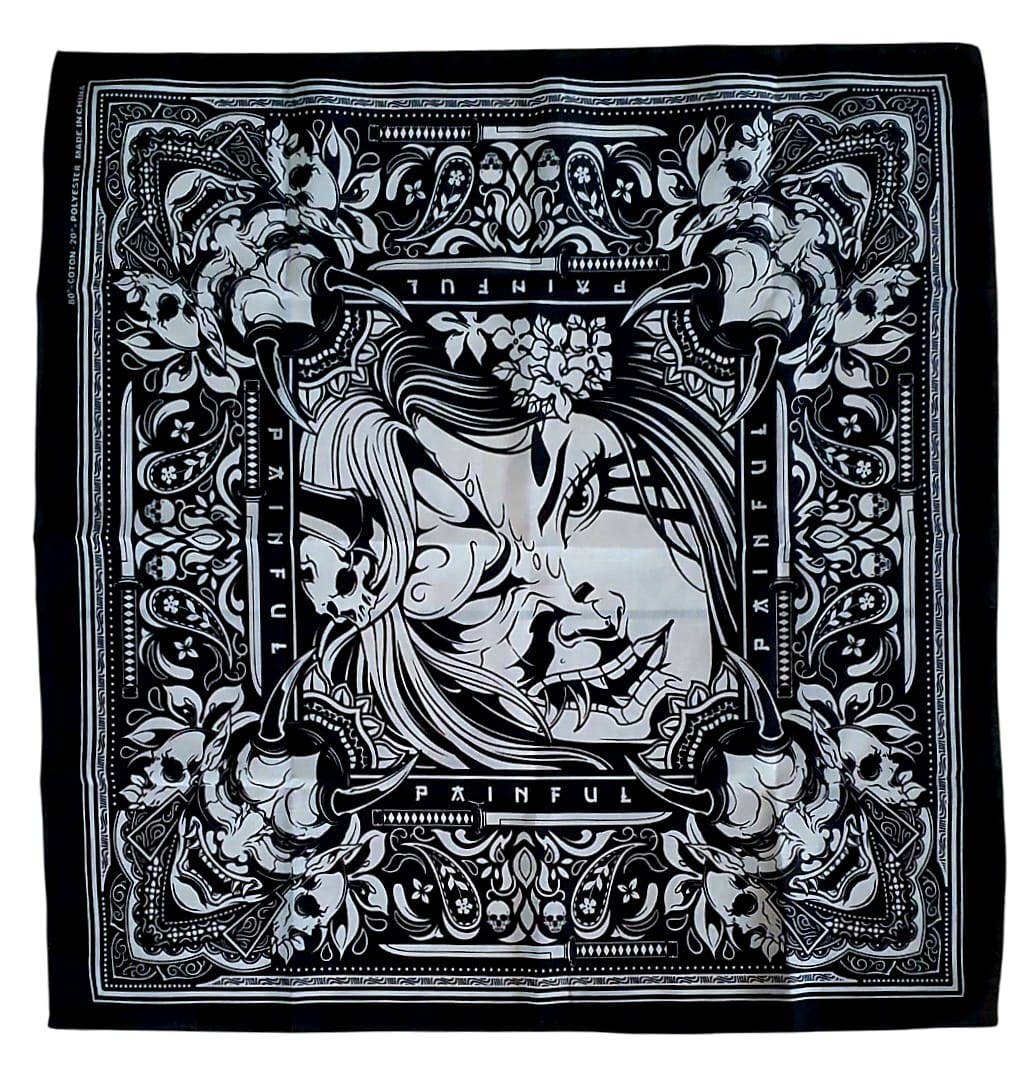 Painful Clothing - Wholesale Bandana - Unisex - Bandana Duality
