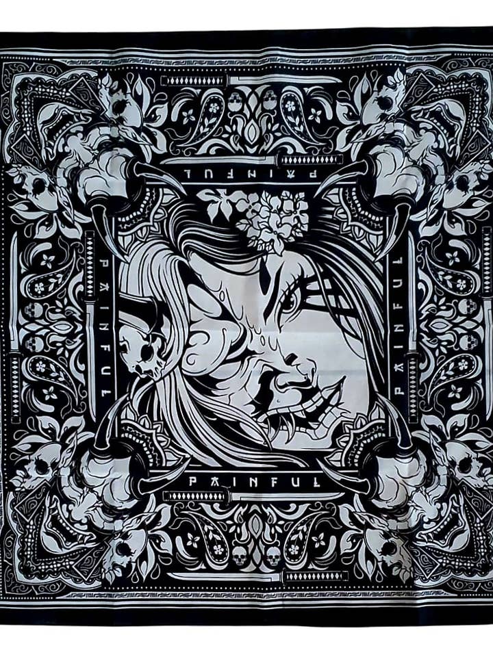 Bandana Duality for wholesale by Painful Clothing