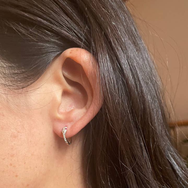 Selin Kent - Wholesale Huggie Earrings - Serpente Huggies1