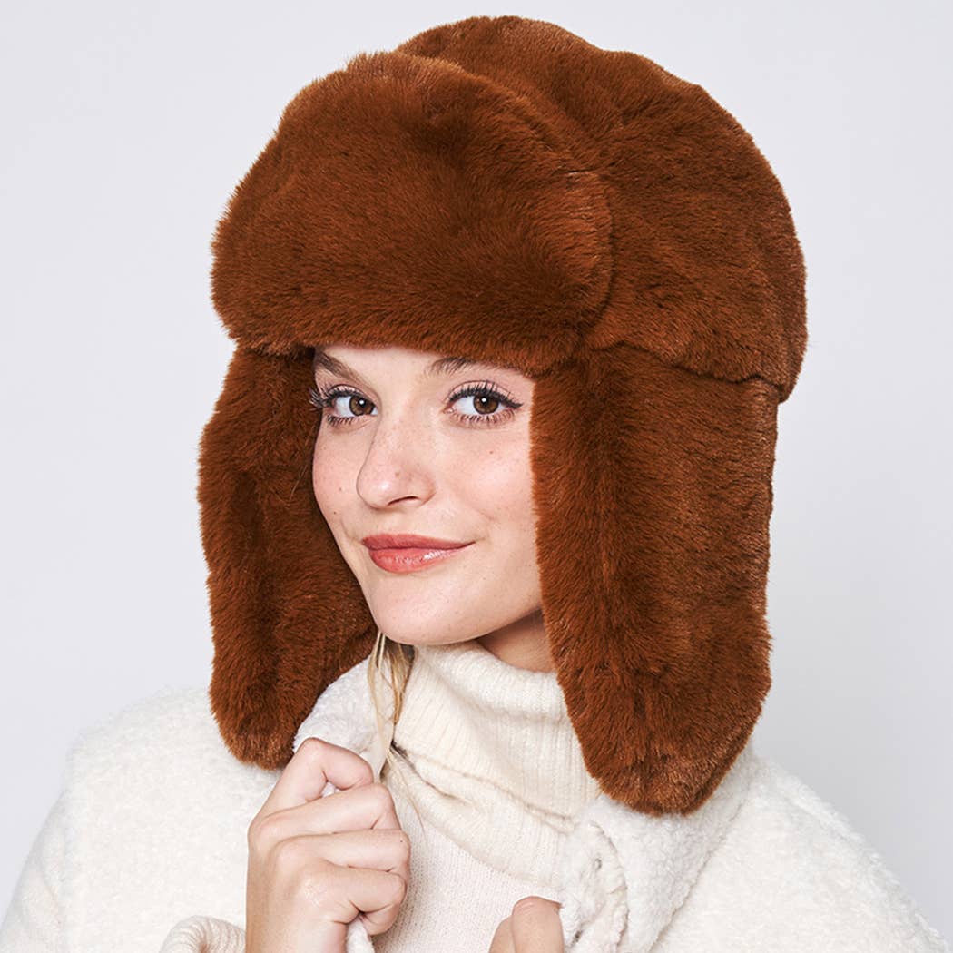 Custom Real Fur Trapper Hats Mens for Winter Wholesale Manufacturer -  Foremost