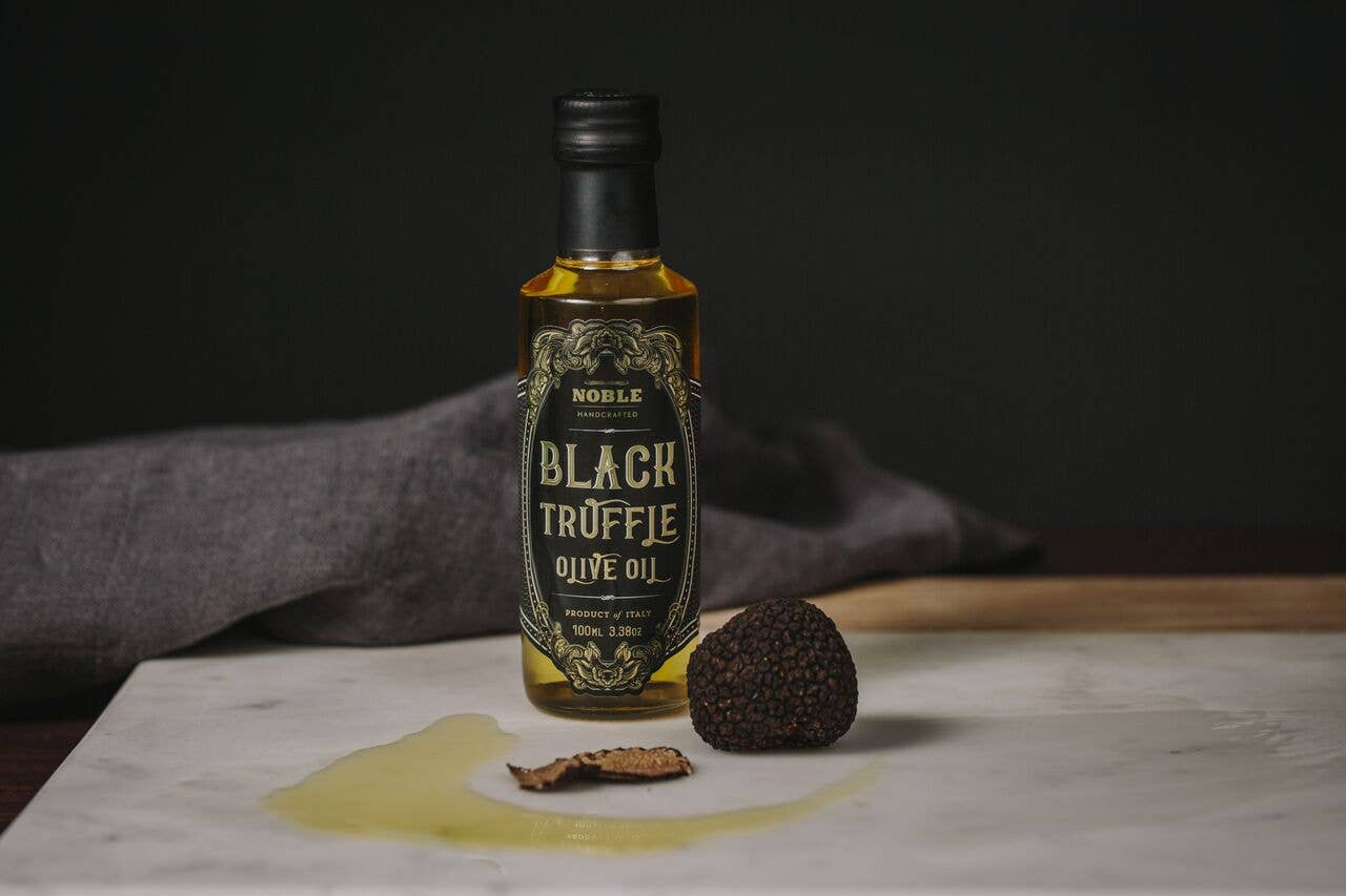 Mikuni Wild Harvest USA - Wholesale Olive Oil - Noble Handcrafted Black Truffle Olive Oil 100 ml2
