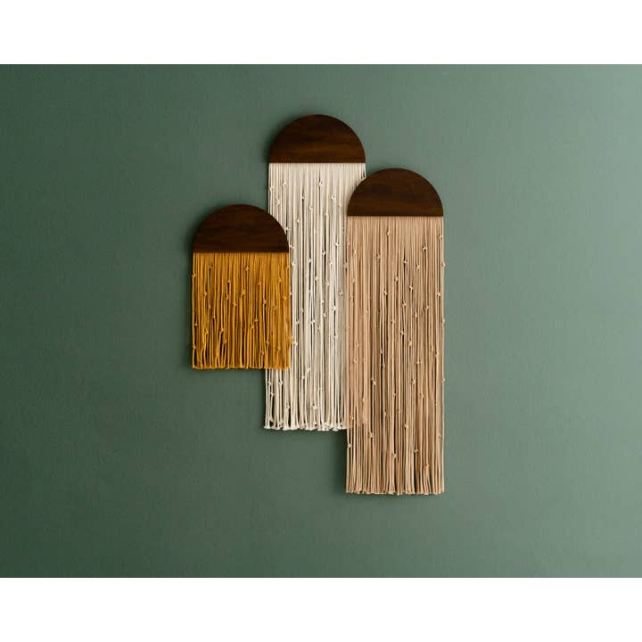 MinhandBros - Wholesale Wall art set - Macrame Wall Hanging for Farmhouse Style Home Decor V4510