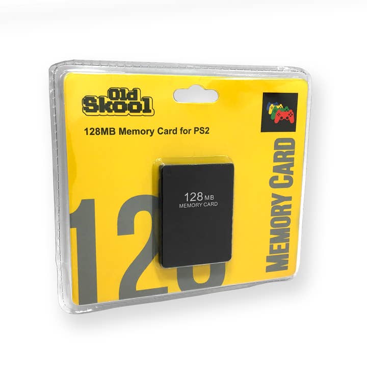 Black PS2 Memory Card 128mb for wholesale on Faire