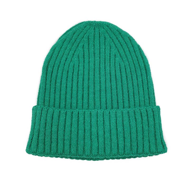 Do Everything In Love® - Vendita all'ingrosso Berretto - Donna - Berretto con polsino a costine tinta unita - Motivo a trecce5