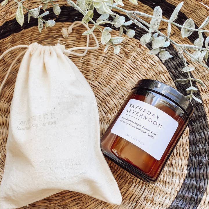 M I L K W I C K - Wholesale Jar/Filled Candle - Saturday Afternoon6