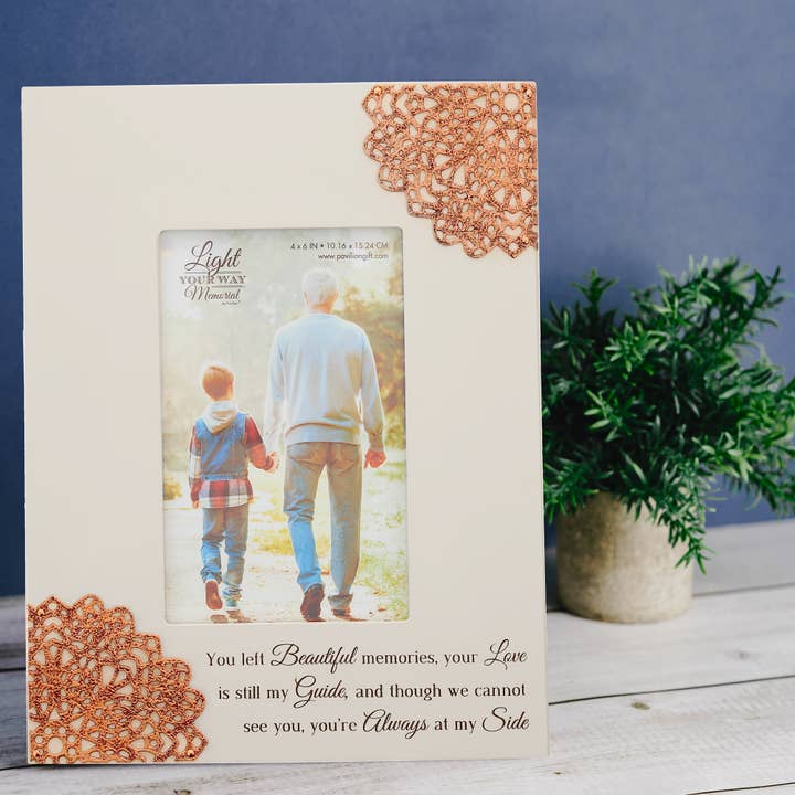 Pavilion - Wholesale Picture frame - Always At My Side - 7.5" x 9.5" Frame (Holds 4" x 6" Photo)1