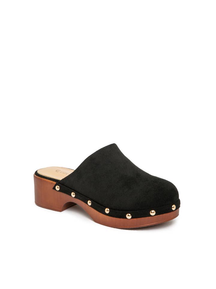 CFK International – wholesale Clogs – Women's – Wooden Sole Clog Style Shoe