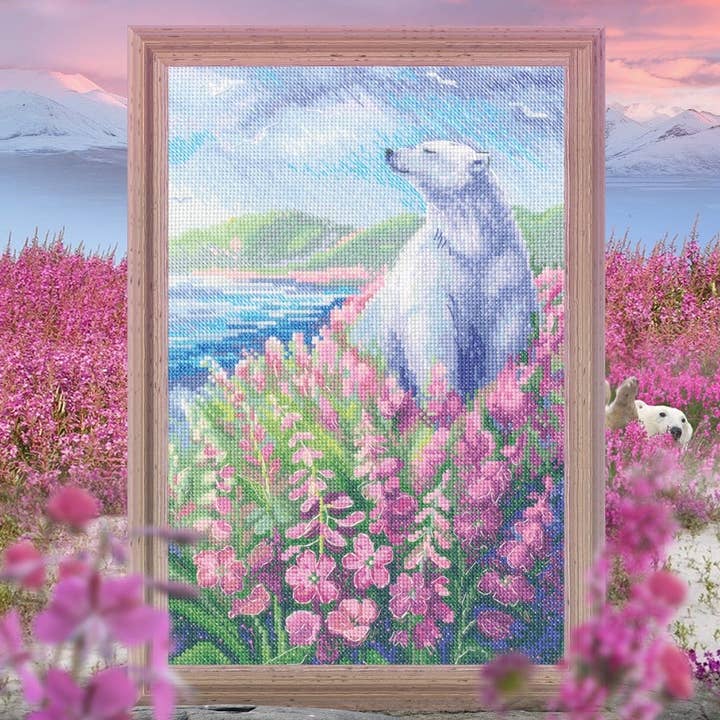 RTO&Collection D'Art (RTO Baltic OU) - Wholesale Embroidery/Cross Stitch Supplies - Cross Stitch Kit RTO Counted Arctic Summer M9722