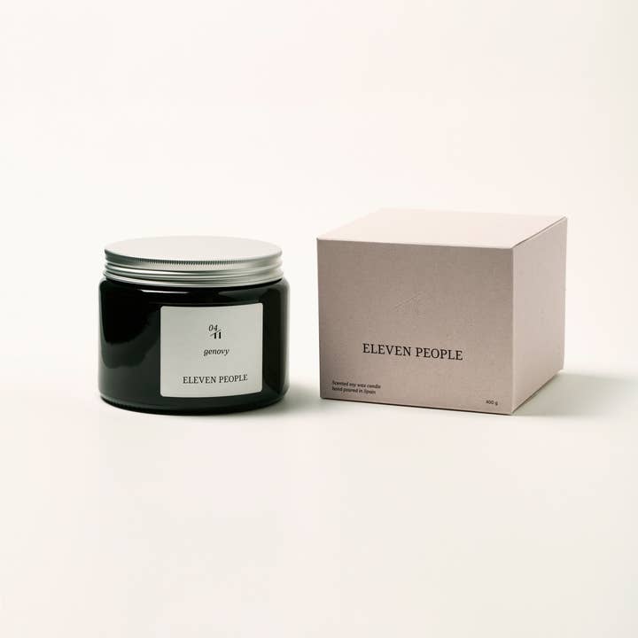 ELEVEN PEOPLE - Wholesale Jar/Filled Candle - 04 Genovy Candle Rose, Geranium and Vetiver.5
