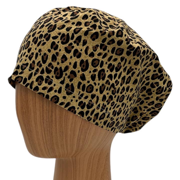 SewingLabPlus - Wholesale Healthcare Uniform - Women's - Scrub Cap Euro Animal Scrub Hat Nurse Surgical Cap Elastic