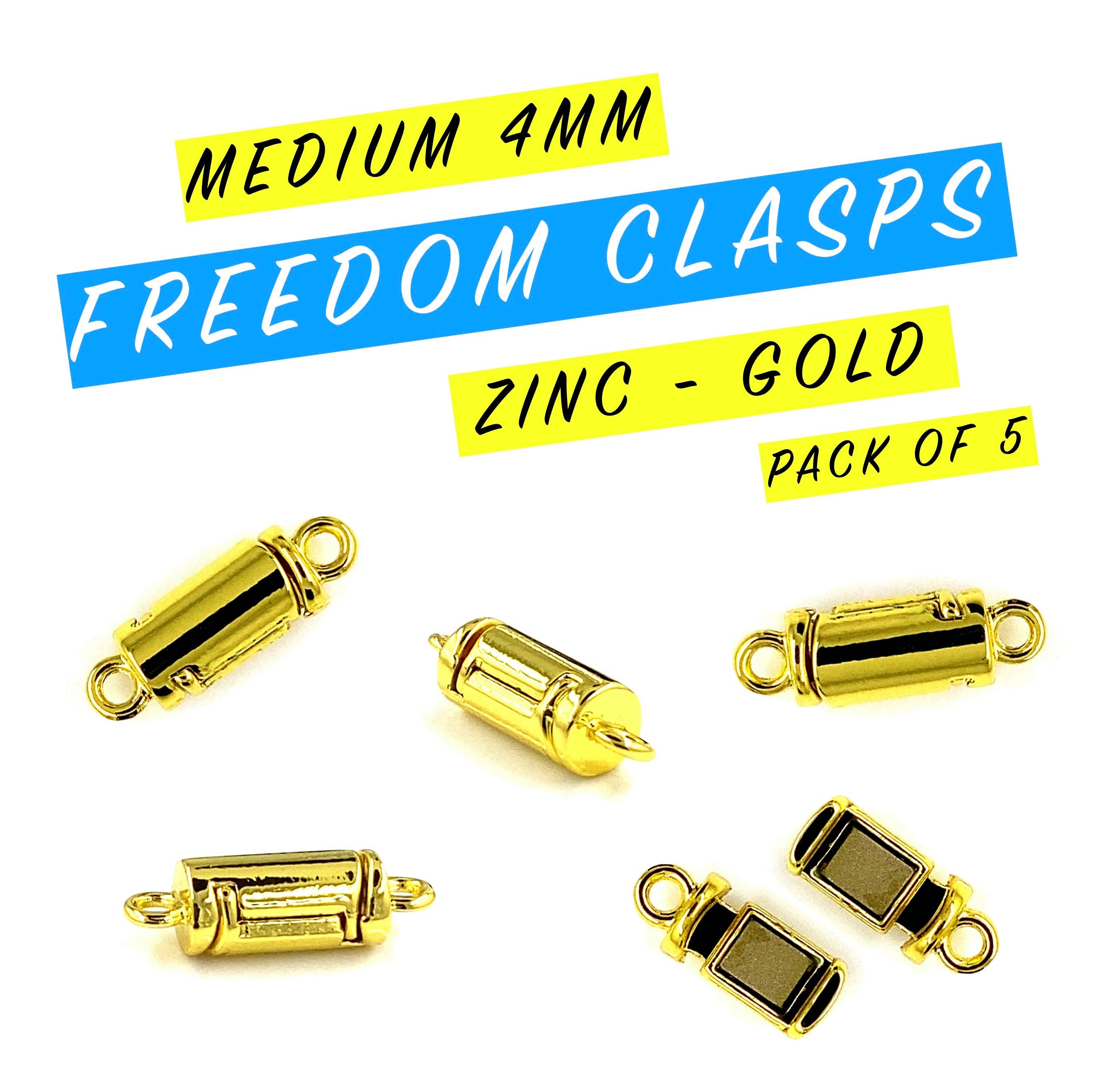 Freedom Clasp - Wholesale Clasp - Freedom Clasps (Medium 4MM)4